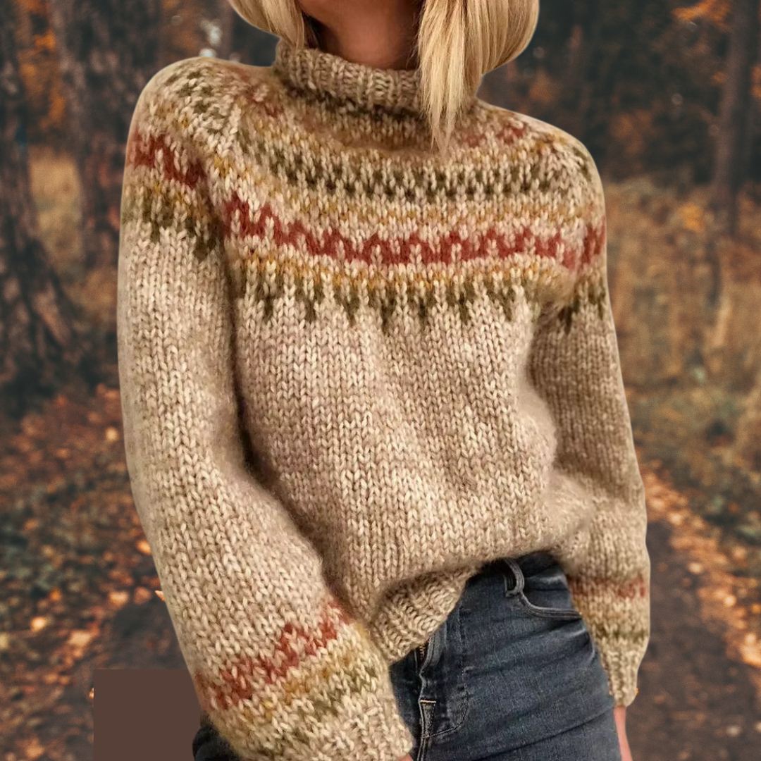 Marita | Women's Nordic Knit Sweater