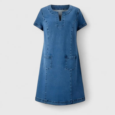 Tahlia™ - Elegant Denim Dress
