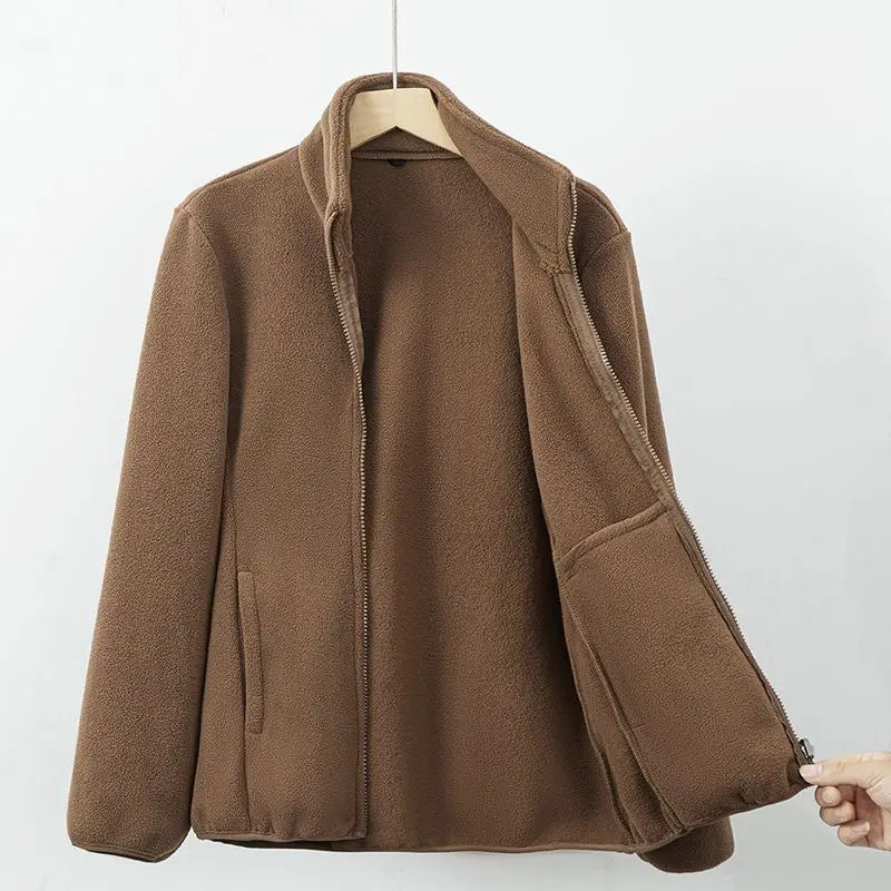 Amoret | Classic Fleece Zip Jacket