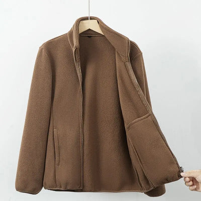 Amoret | Classic Fleece Zip Jacket