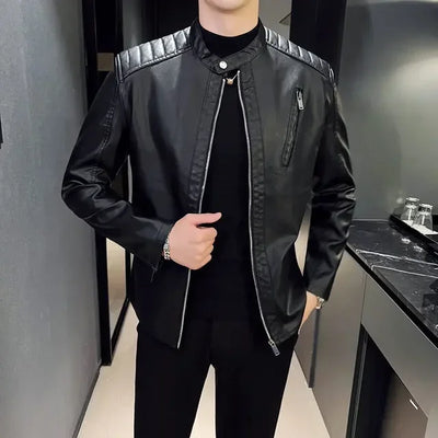 Noah | Elegant Leather Jacket