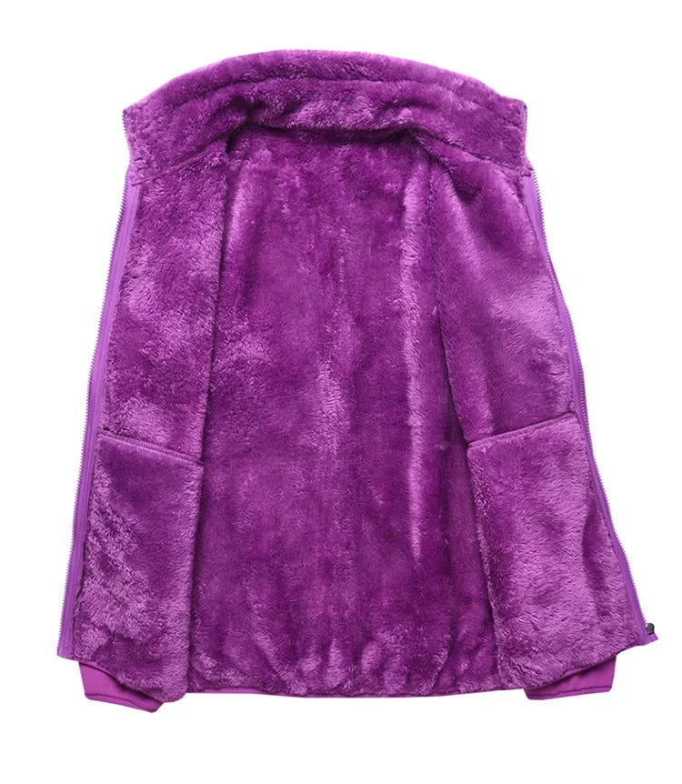 Izzara | Plush Winter Fleece Jacket