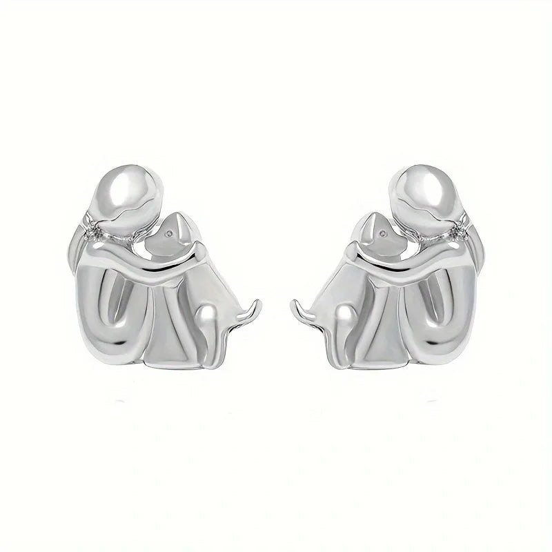 Clydine | Dog Icon Earrings