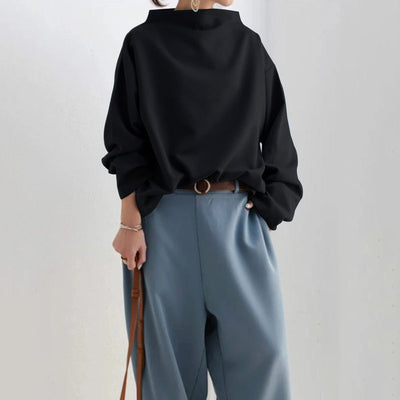 Elidi | High-Neck Casual Top