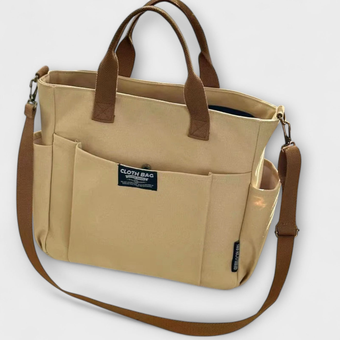Agatha | Minimalistic Canvas Tote Bag