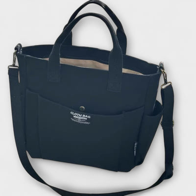 Agatha | Minimalistic Canvas Tote Bag