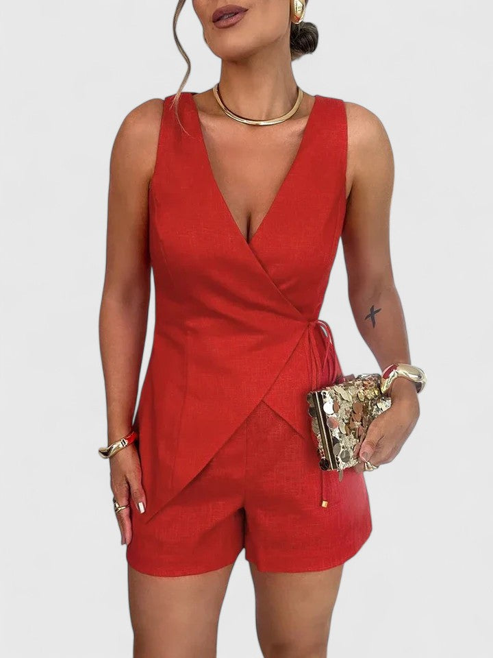 Florence | Elegant Wrap Jumpsuit