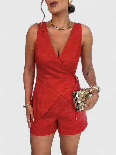 Florence | Elegant Wrap Jumpsuit