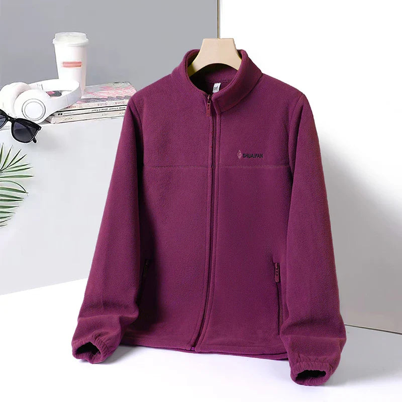 Elysia | Coral Fleece Warm Jacket