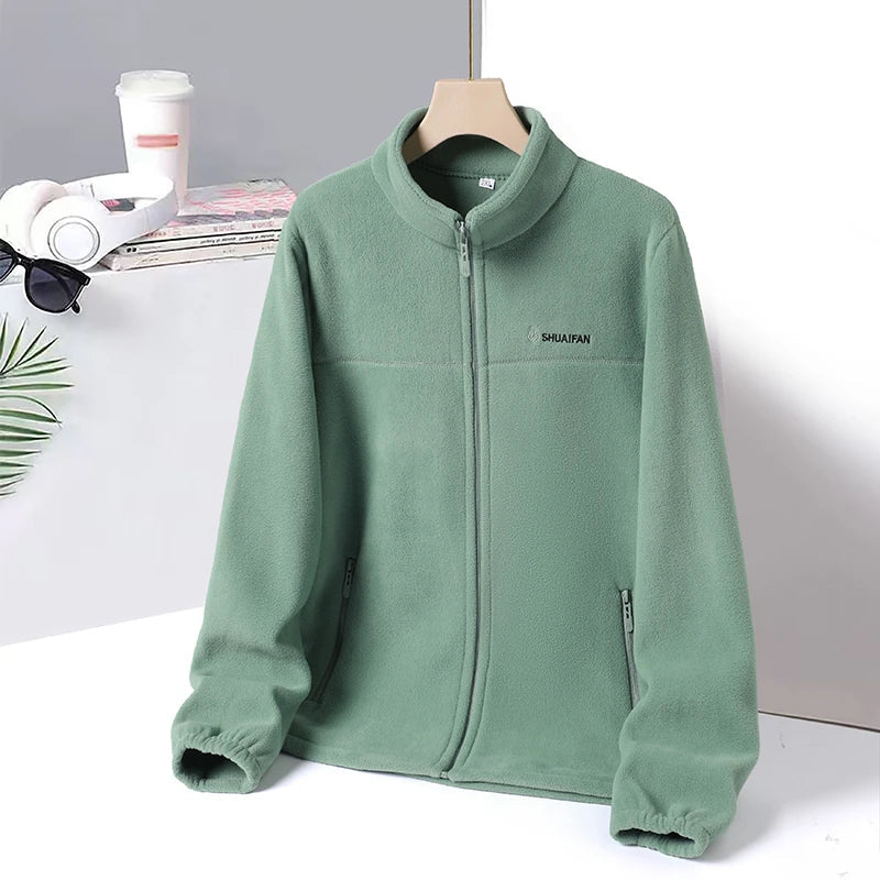 Elysia | Coral Fleece Warm Jacket