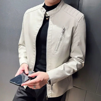 Noah | Elegant Leather Jacket