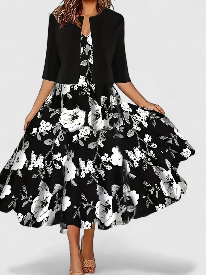 Lily™ - Elegant Midi Dress