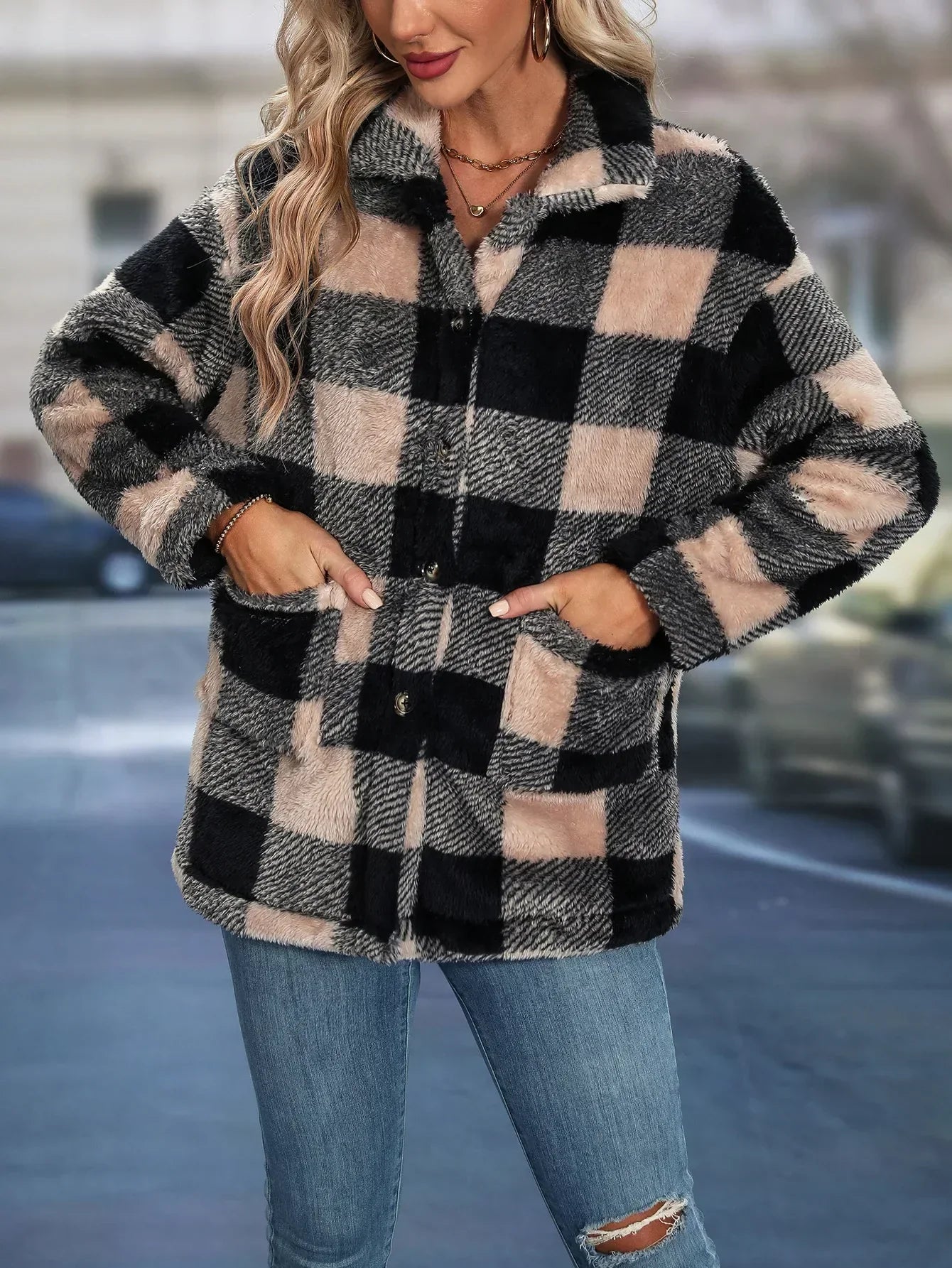 Sidra | Casual Checked Jacket