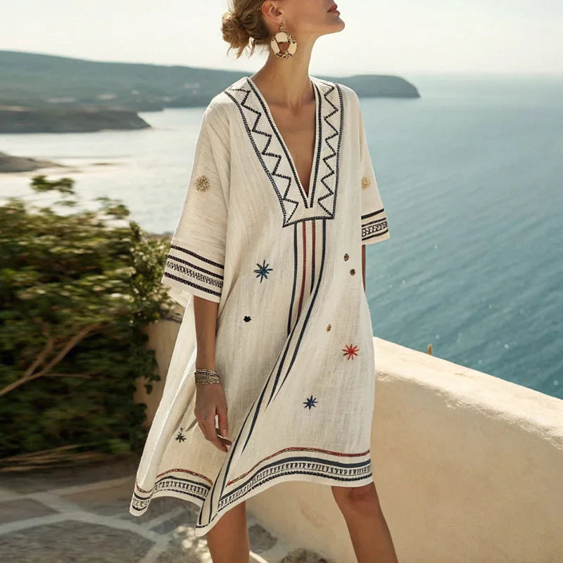 Tamari | Elegant and Versatile Beach Dress for Summery Days