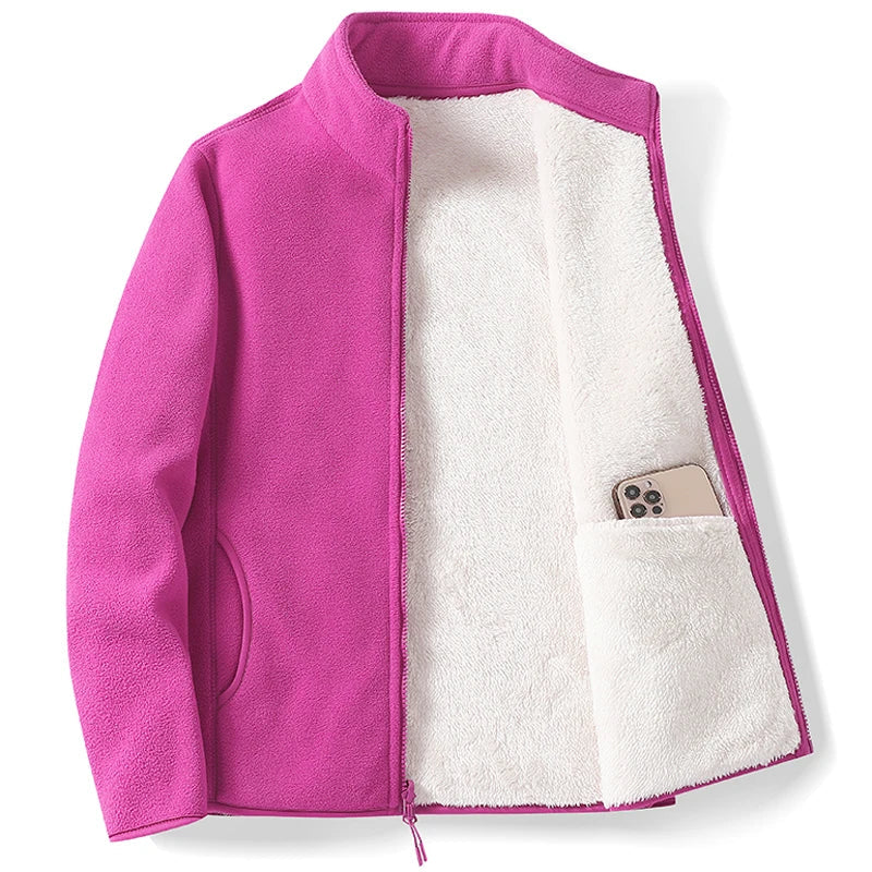 Lilibet | ColorBlock Fleece Jacket