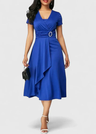 Ruby™ - Elegant Midi Dress