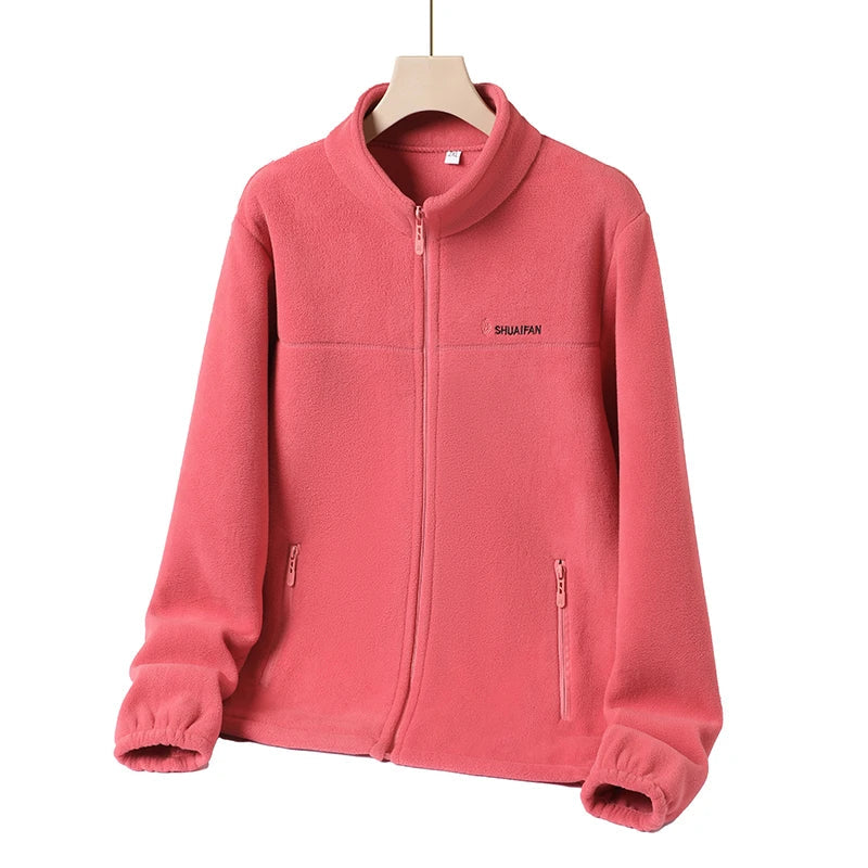 Elysia | Coral Fleece Warm Jacket