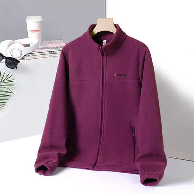 Elysia | Coral Fleece Warm Jacket
