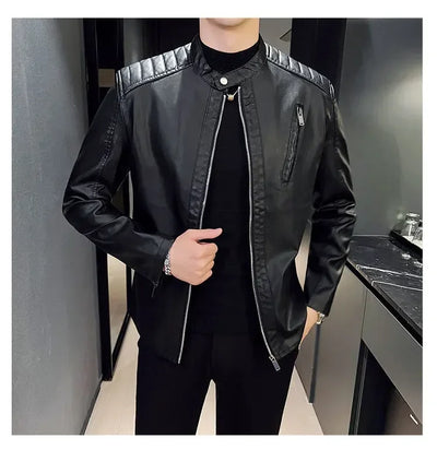 Noah | Elegant Leather Jacket