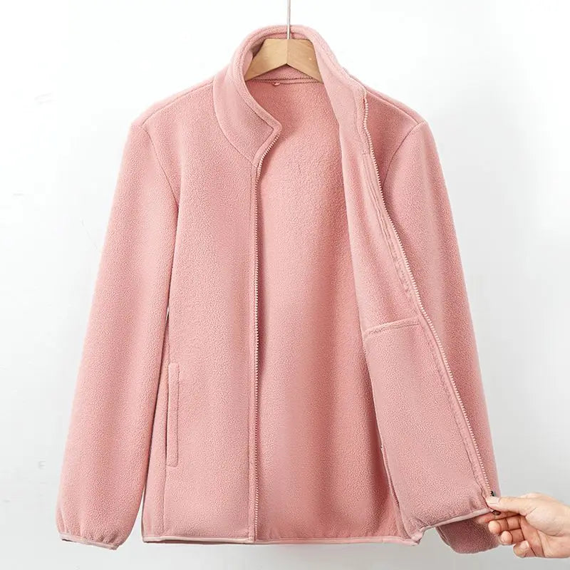Amoret | Classic Fleece Zip Jacket