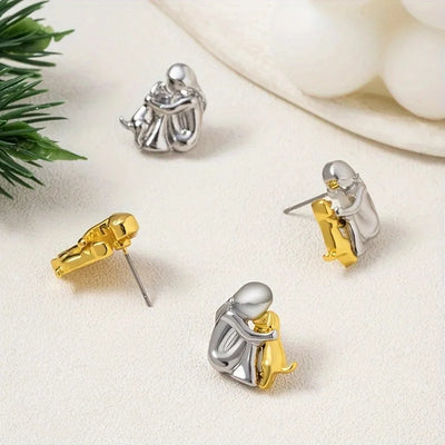 Clydine | Dog Icon Earrings