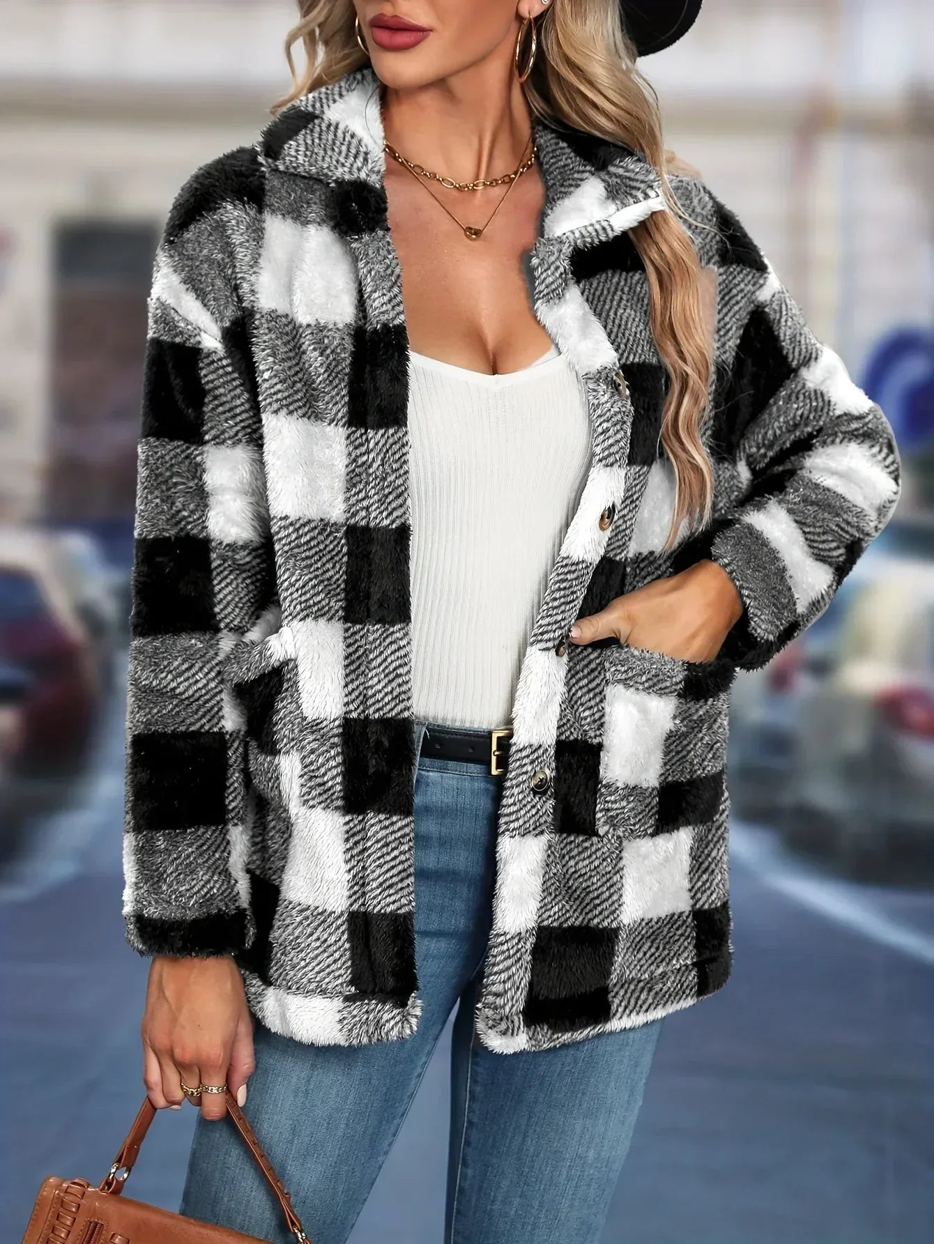 Sidra | Casual Checked Jacket
