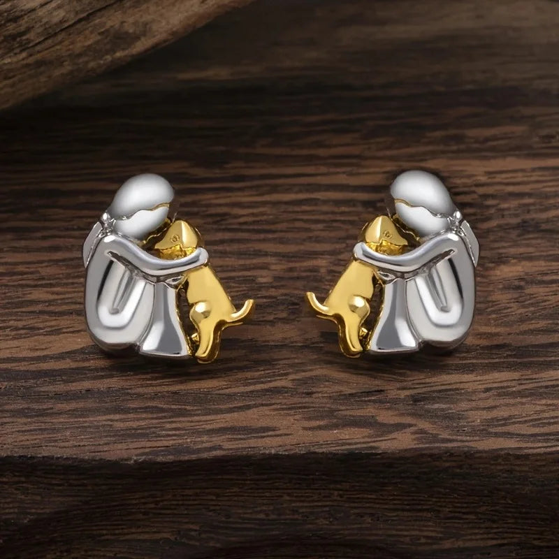 Clydine | Dog Icon Earrings