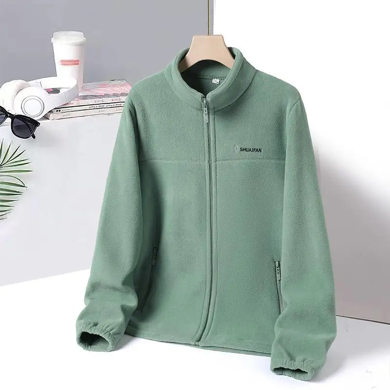 Elysia | Coral Fleece Warm Jacket