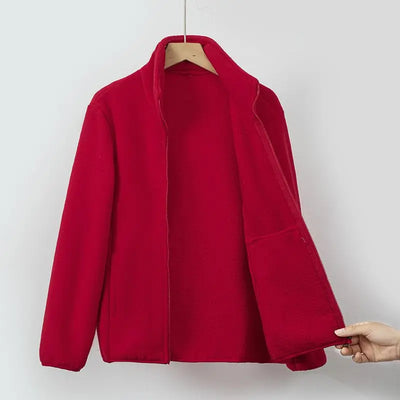 Amoret | Classic Fleece Zip Jacket