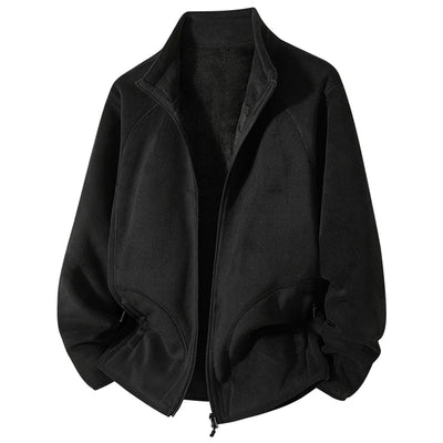 Faustina | Polar Fleece Stand Collar Jacket