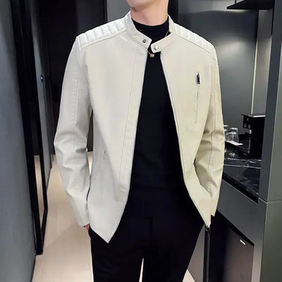 Noah | Elegant Leather Jacket