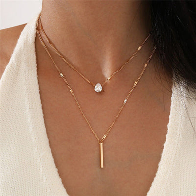 Norana | Necklace Set with Gold Pendant