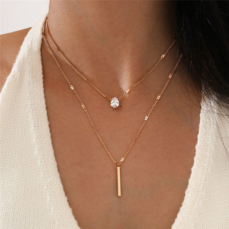 Norana | Necklace Set with Gold Pendant