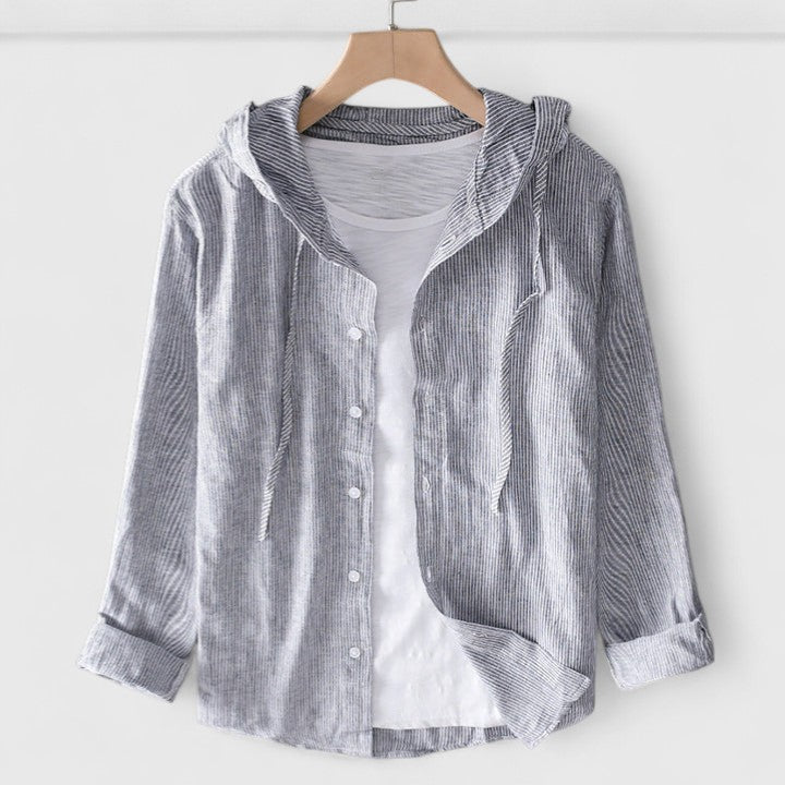 Elise™ - Elegant Hooded Blouse