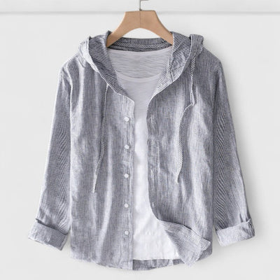 Elise™ - Elegant Hooded Blouse