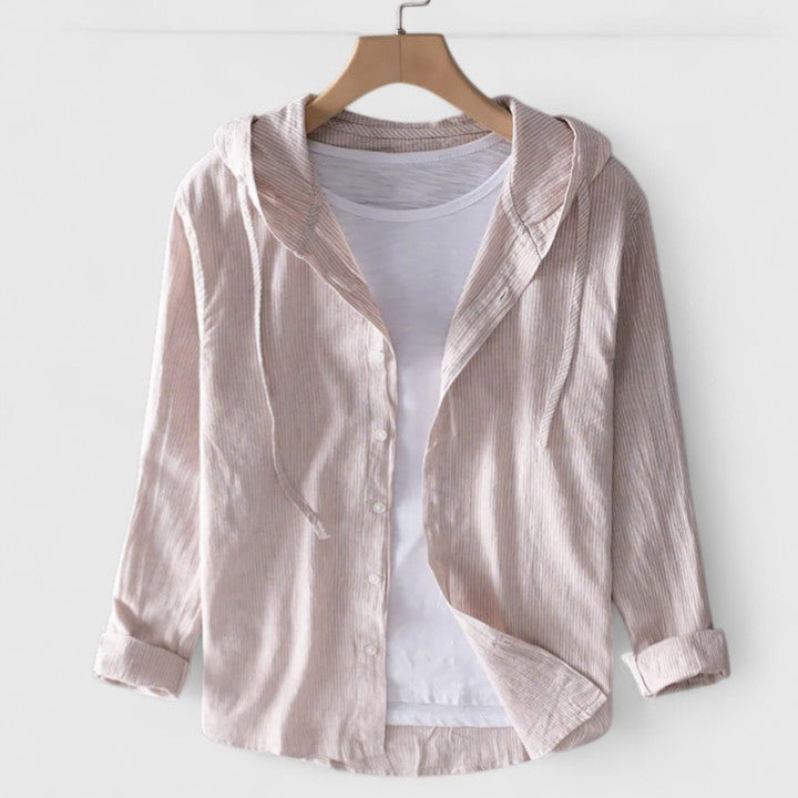 Elise™ - Elegant Hooded Blouse