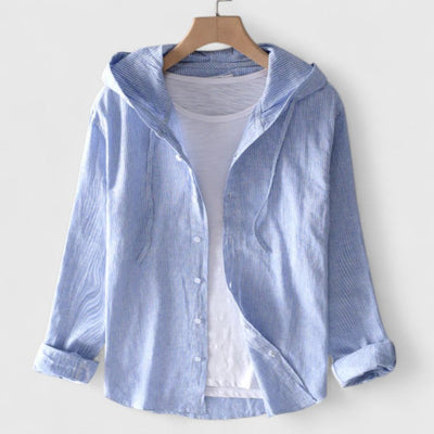 Elise™ - Elegant Hooded Blouse
