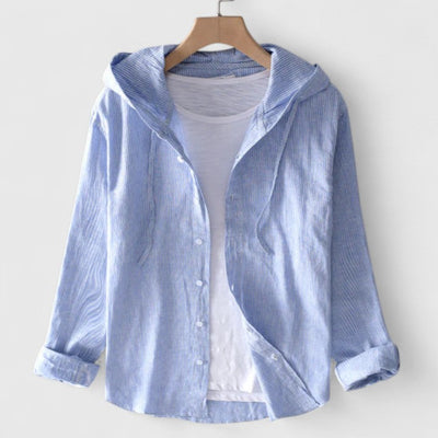 Elise™ - Elegant Hooded Blouse