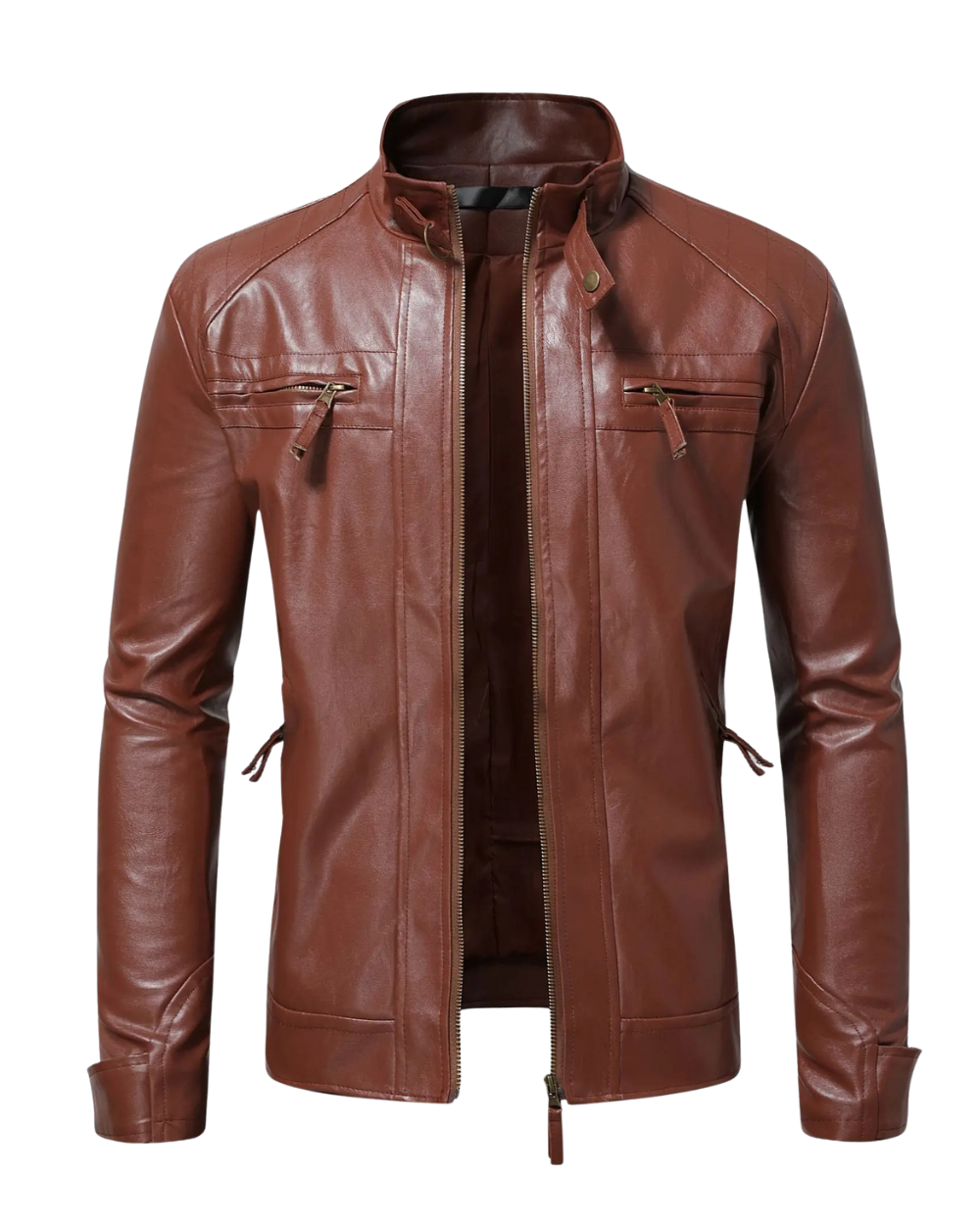 Theo | Elegant Men's Leather Jacket