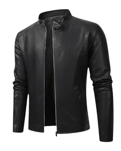 Orly | Elegant Men's Biker Leather Jacket