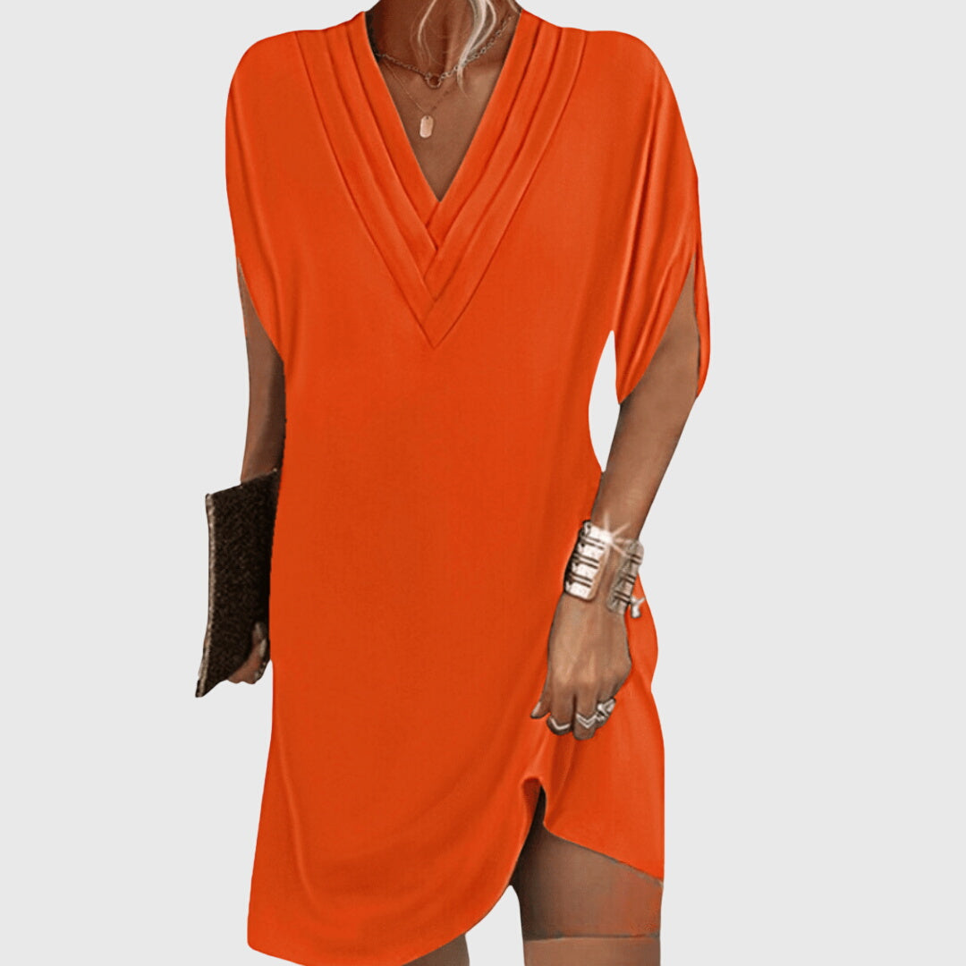 Anji™ - Elegant Tummy-Hiding Dress