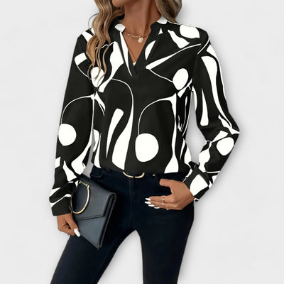 Leila™ - Elegant Blouse With Design