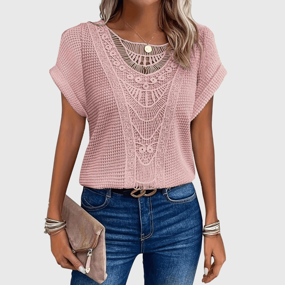 Lena™ - Elegant Ibiza Style Blouse