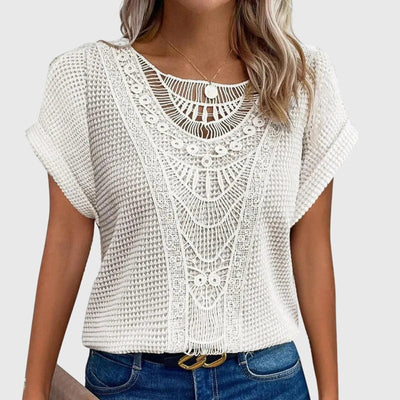 Lena™ - Elegant Ibiza Style Blouse