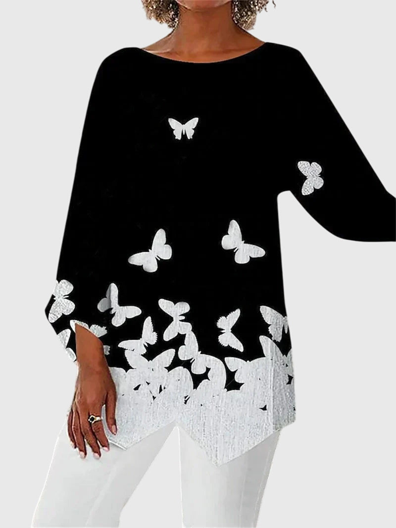 Bailey™ - Elegant Crew Neck Top