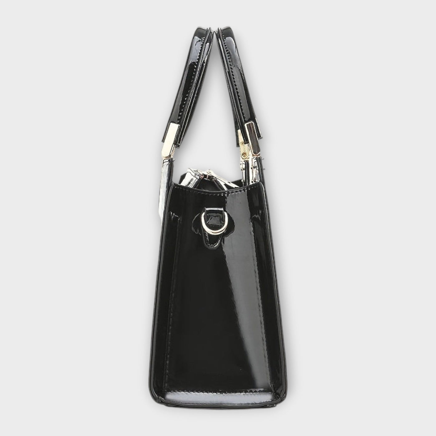 Sonata | Glossy Crocodile Pattern Handbag