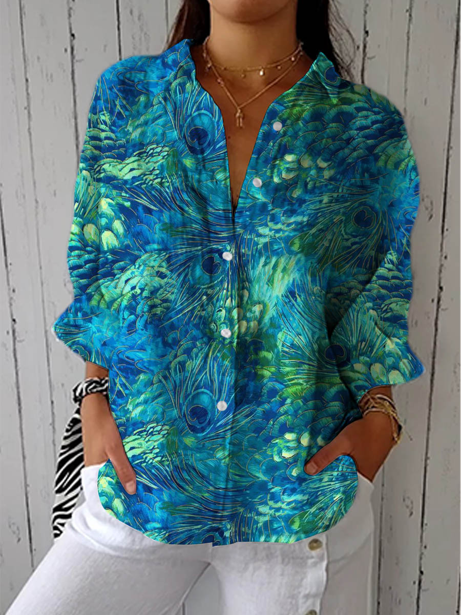 Isana | Peacock Blouse