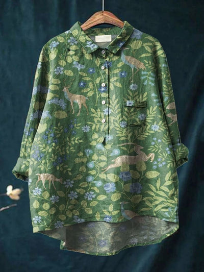 Cabby | Floral Forest Shirt
