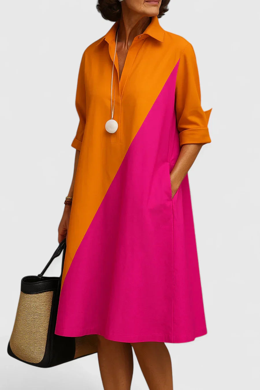 Madeline™ - Elegant Midi Dress