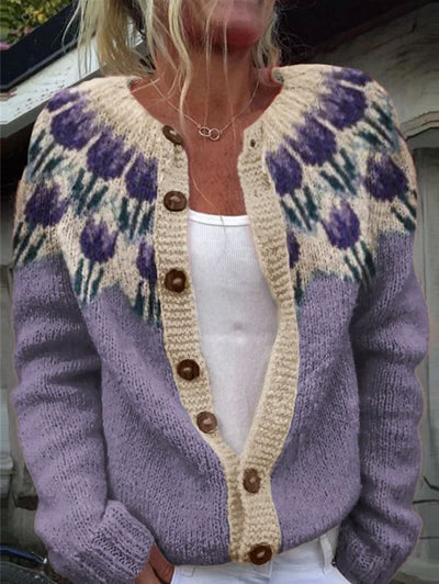 Vesna | Floral Pattern Vest